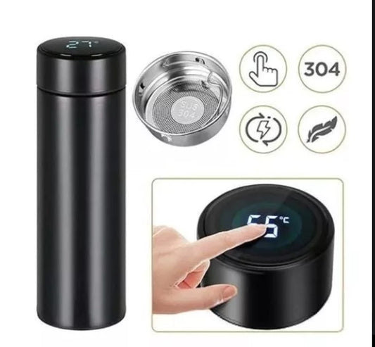 Botella Térmica Smart 500ml | Pantalla Táctil y Filtro de Acero Inoxidable