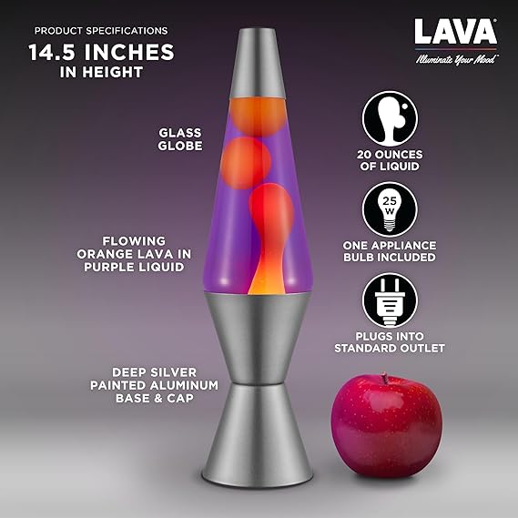 Lámpara de Lava Retro