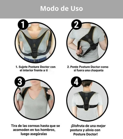 Corrector de Postura Ajustable