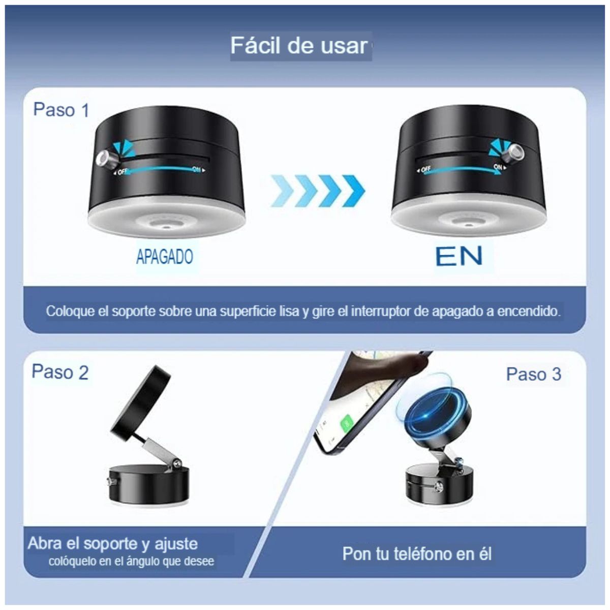 Cargador Wireless Auto Pro