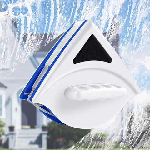 Limpia Vidrios Magnético Doble Cara | Ideal Pisos Altos hasta 8mm