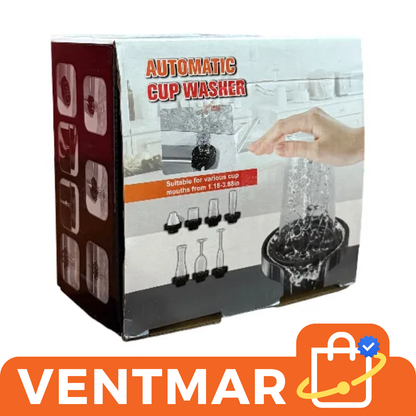 Rinser de Copas y Botellas Smart | Sistema de Limpieza Rápida en Segundos